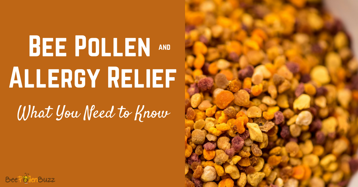 Tired of suffering?   Then use bee pollen for allergies!  