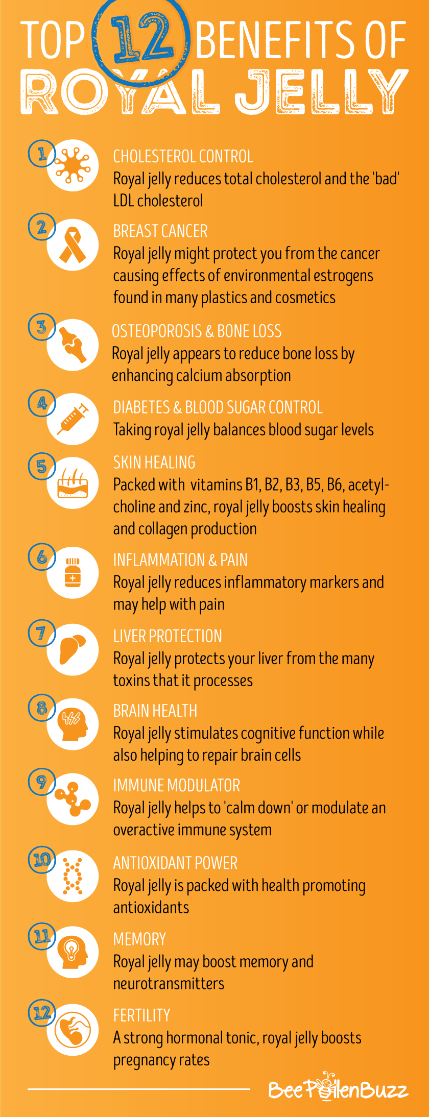 health benefits of royal jelly