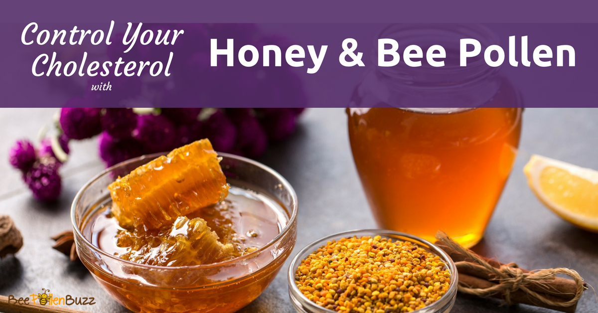 A recent study revealed that the combination of bee pollen and honey reduces cholesterol!  Get all the details here.