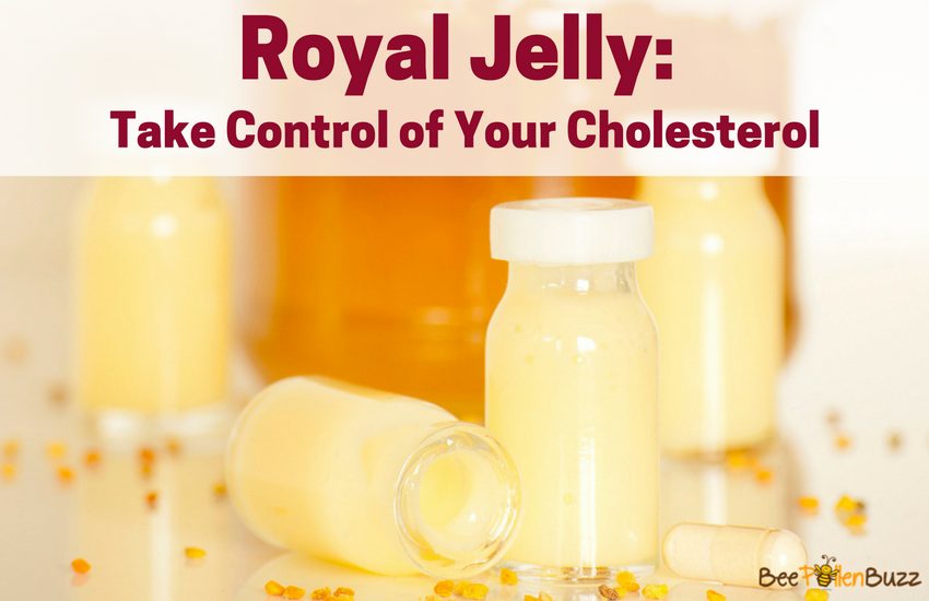 Scientists are using royal jelly for cholesterol control.  Read more at Bee Pollen Buzz.